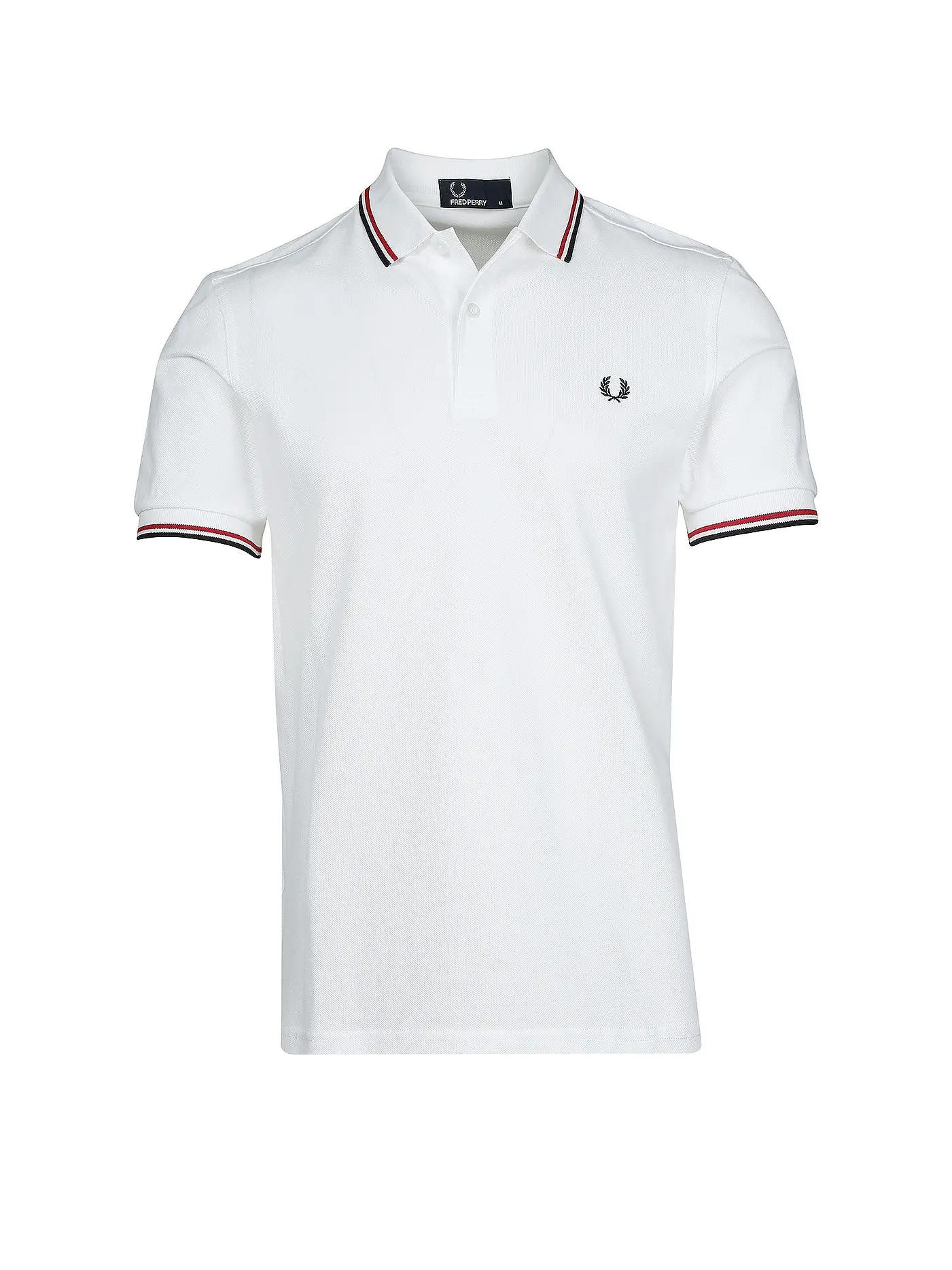 FRED PERRY | Poloshirt | weiss